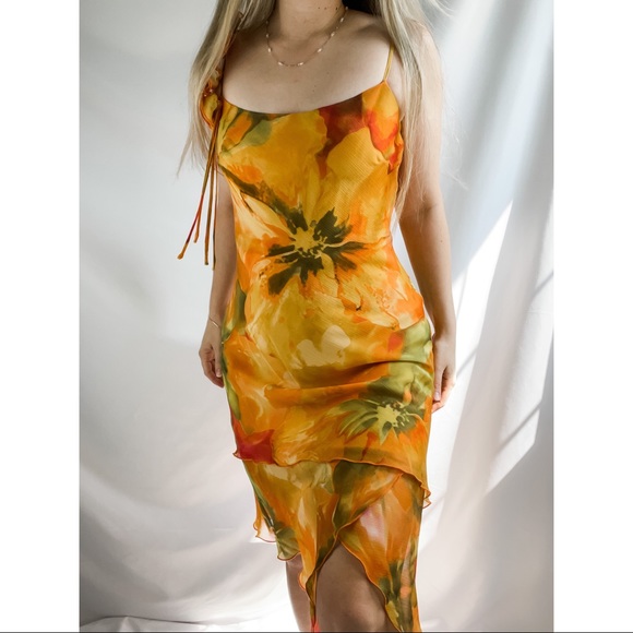 Vintage Floral Dress - Picture 1 of 5